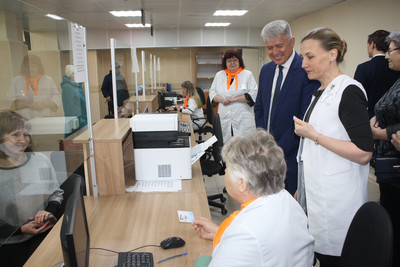 Директор ТФОМС Свердловской области посетил Качканарскую ЦГБ