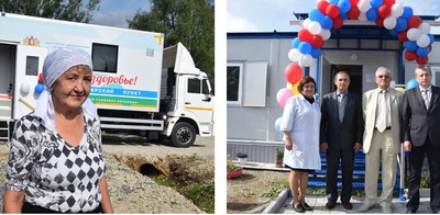 На юго-западе Свердловской области открыли ФАП и презентовали мобильный комплекс «Диагностика»